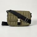 Khaki Pillow Shoulder Bag