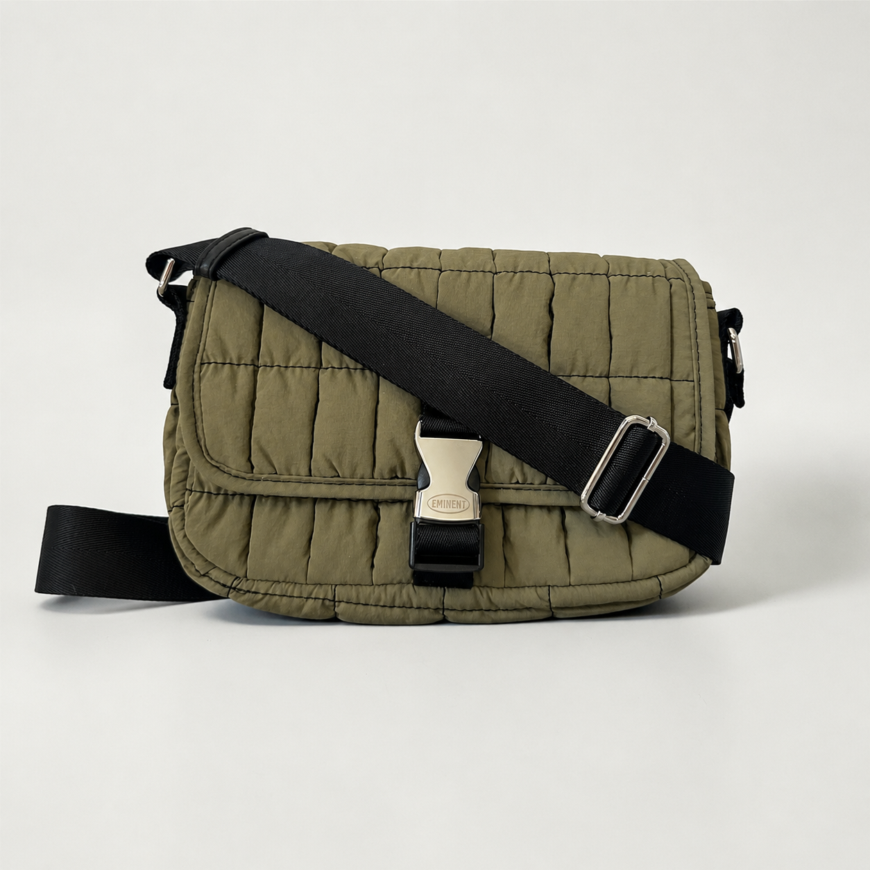 Khaki Pillow Shoulder Bag