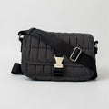 Black Pillow Shoulder Bag