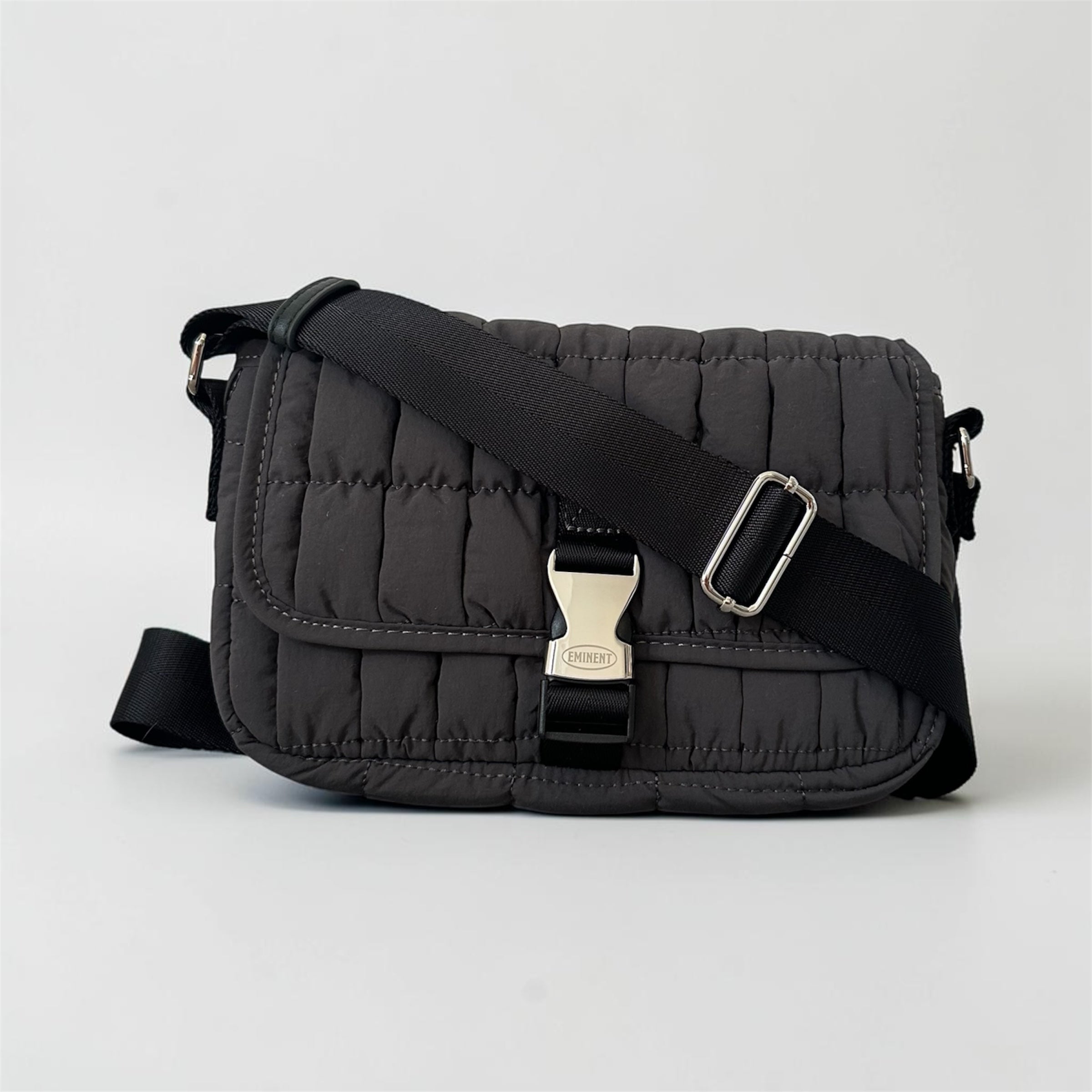 Black Pillow Shoulder Bag