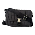 Charcoal Quilted Shoulder Bag