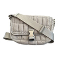 Grey Quilted Shoulder Bag